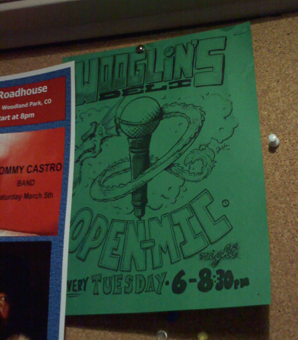 They even have a weekly Open Mic Night. They even have a weekly Open Mic Night.