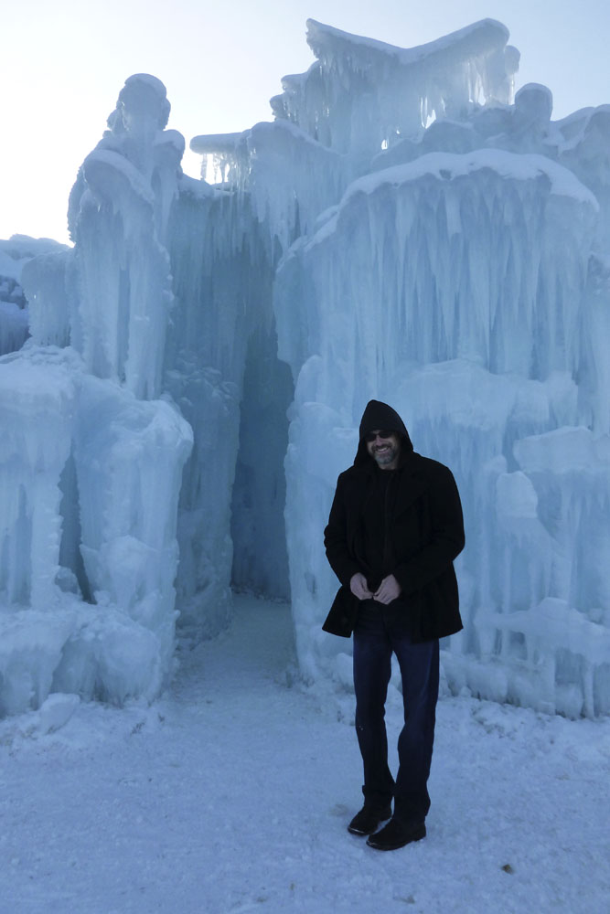 Ice Castles at Silverthorne, CO.