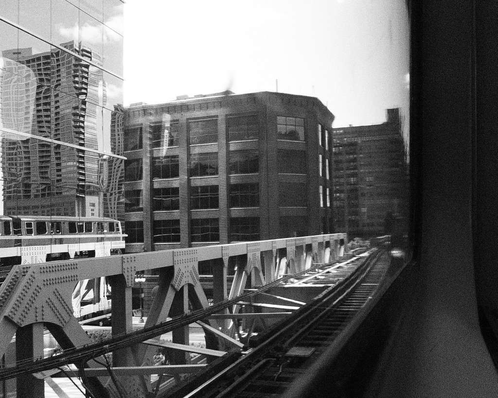 chicago's loop from the l